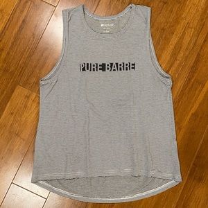 Pure Barre Splits59 Striped Tank Top